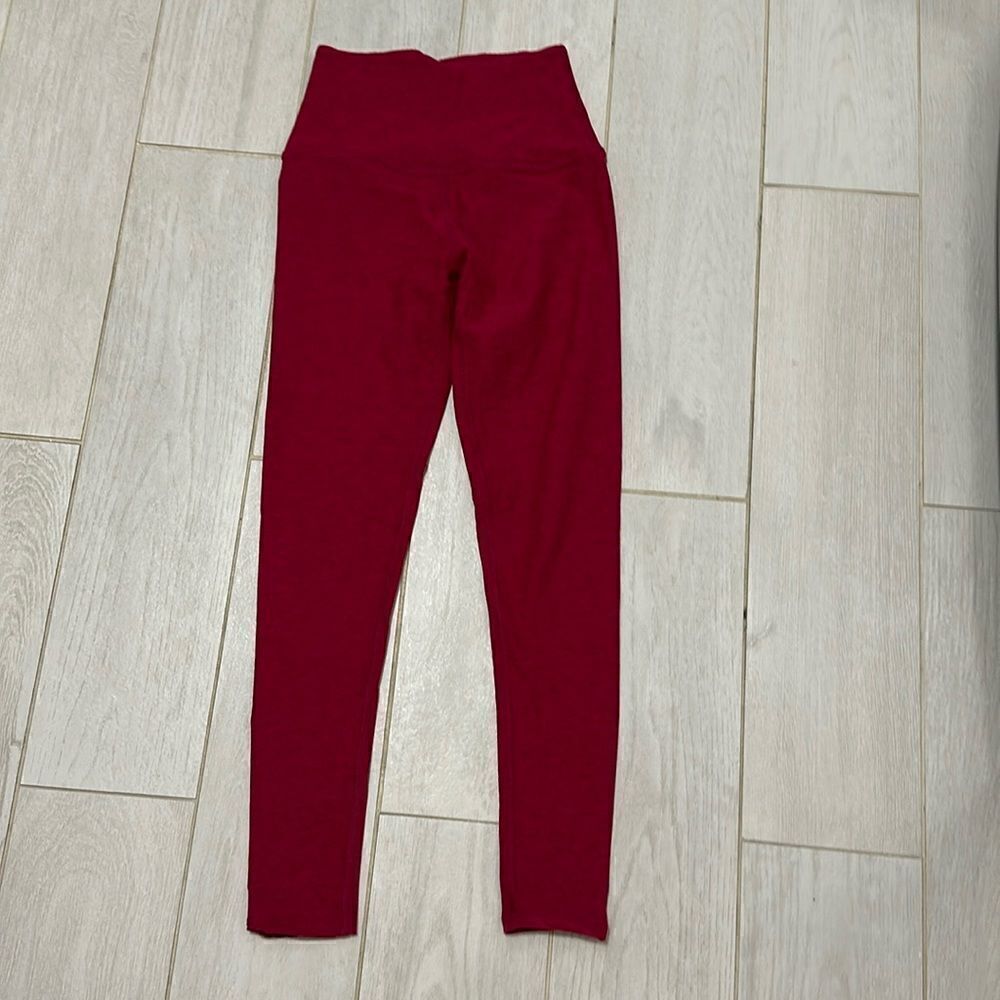Beyond yoga new XS legging pink/red